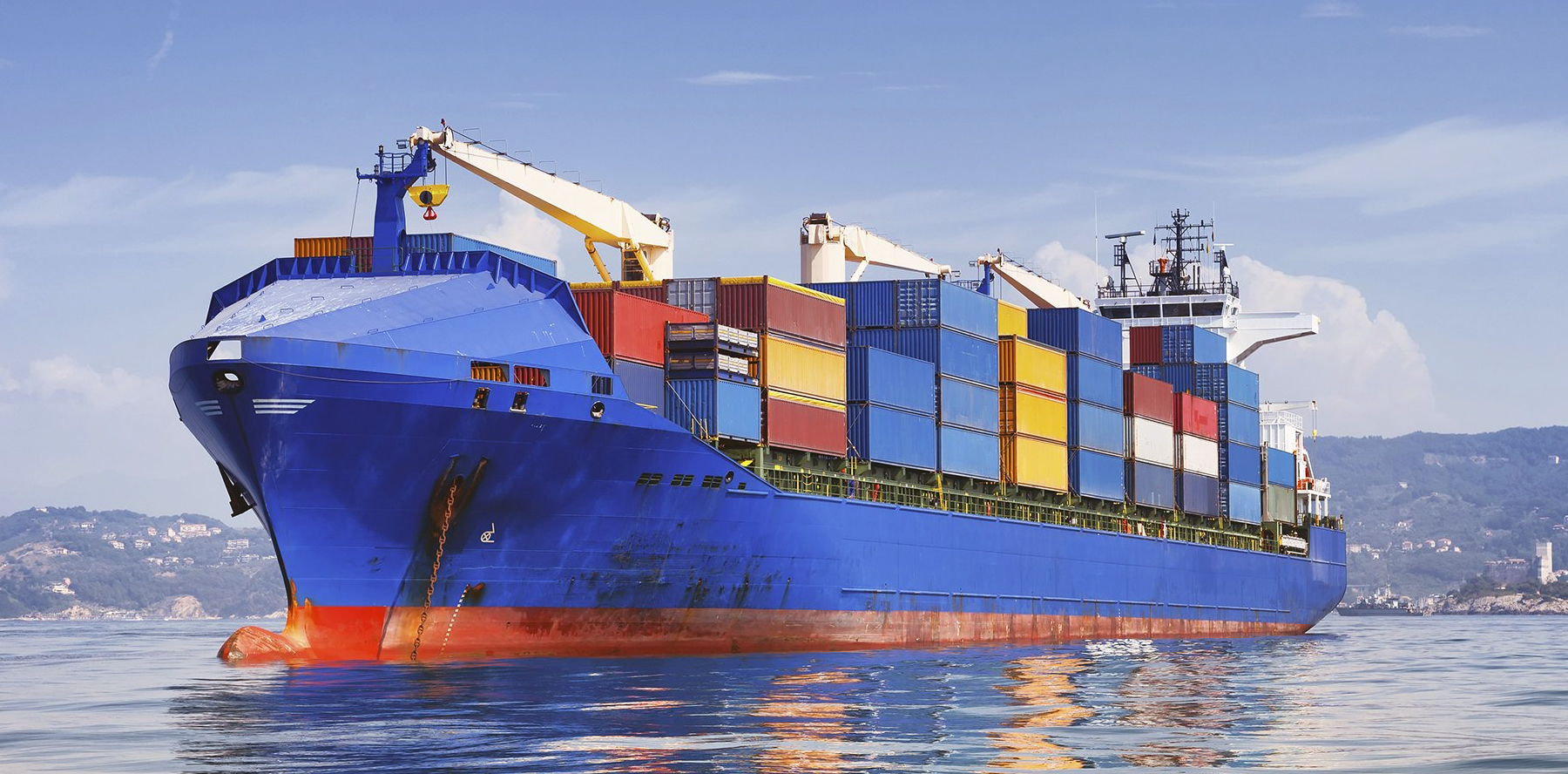 ship at sea